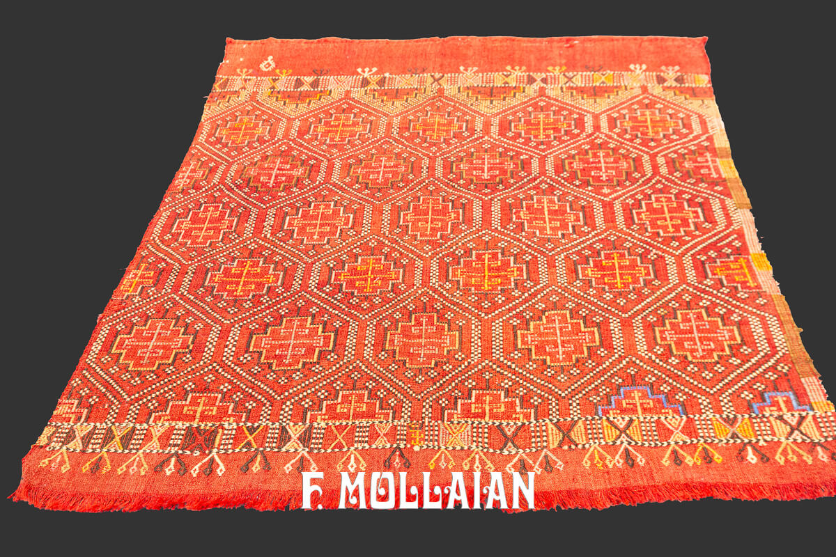 Tappeto Kilim Color Arrancione n°:358807